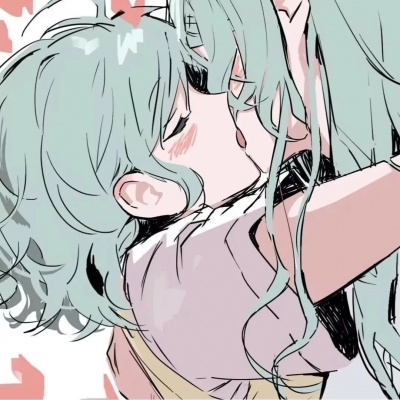 被问爆的高级手绘情侣头像💕 情侣头像 第1张