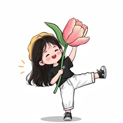 超萌!春日简笔画卡通女生头像来袭 女生头像 第2张 超萌!春日简笔画卡通女生头像来袭 女生头像 第2张