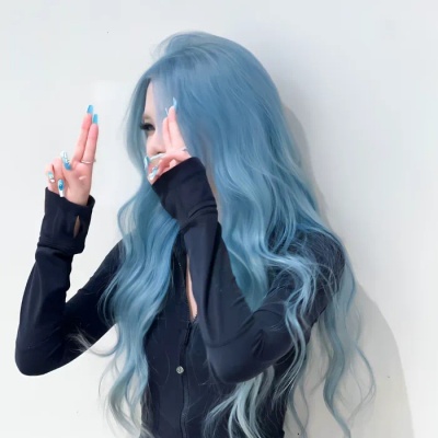 唯美蓝色自信自由女头✨ 女生头像 第9张 唯美蓝色自信自由女头✨ 女生头像 第9张