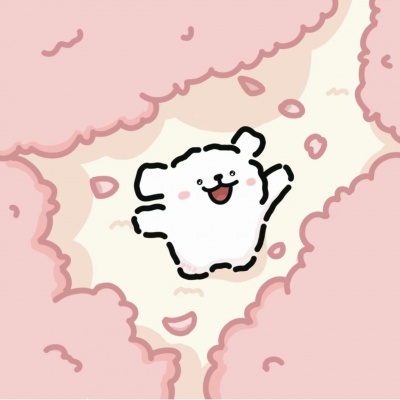 春日限定!线条小狗情头来袭 情侣头像 第1张 春日限定!线条小狗情头来袭 情侣头像 第1张
