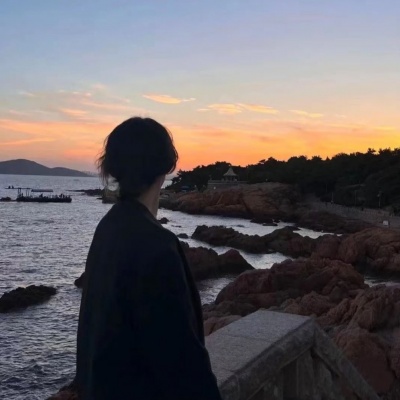 被这组唯美氛围背影情头美哭啦 情侣头像 第6张