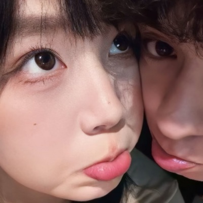 双人超甜真人情头💕 情侣头像 第7张
