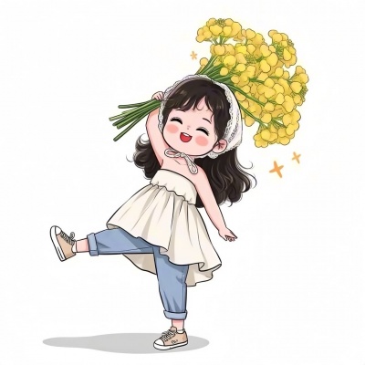 超萌!春日简笔画卡通女生头像来袭 女生头像 第1张 超萌!春日简笔画卡通女生头像来袭 女生头像 第1张