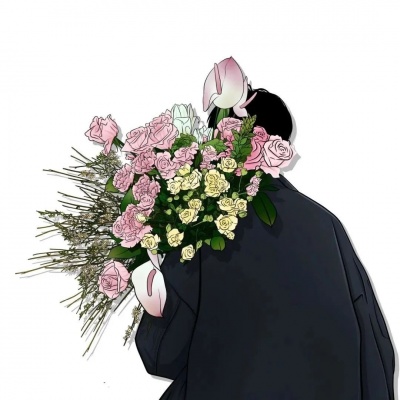 💑高质量Ins氛围感手绘情侣头像,超甜来袭! 情侣头像 第8张 💑高质量Ins氛围感手绘情侣头像,超甜来袭! 情侣头像 第8张