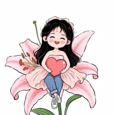 超治愈！可爱手绘卡通阳光女生头像来袭 女生头像 第9张