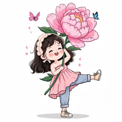 超萌!春日简笔画卡通女生头像来袭 女生头像 第3张 超萌!春日简笔画卡通女生头像来袭 女生头像 第3张