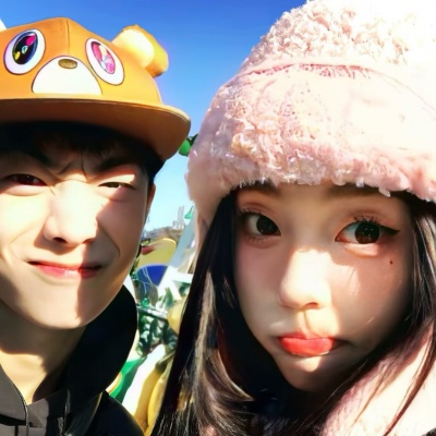 双人超甜真人情头💕 情侣头像 第5张