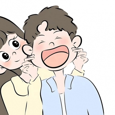 可以和爱妻用的超可爱手绘卡通情头🥰 情侣头像 第4张