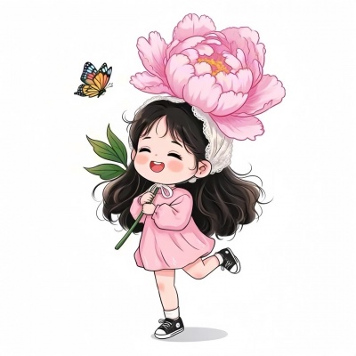 萌化啦!可爱简笔画白底卡通女生头像推荐 女生头像 第7张 萌化啦!可爱简笔画白底卡通女生头像推荐 女生头像 第7张