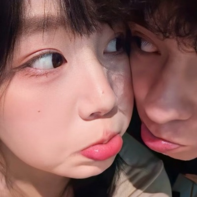 双人超甜真人情头💕 情侣头像 第8张