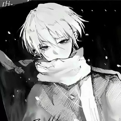 被帅晕❗黑白动漫男头ins高级感 男生头像 第7张 被帅晕❗黑白动漫男头ins高级感 男生头像 第7张