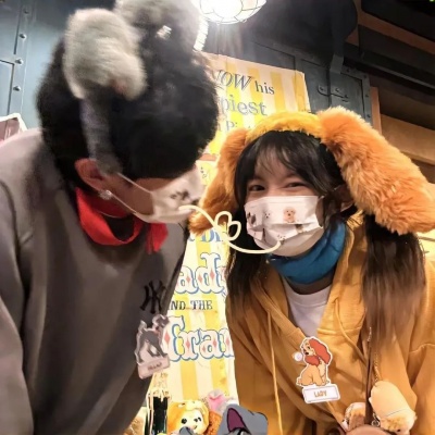 ins双人可爱情侣头像，被甜到！ 情侣头像 第6张