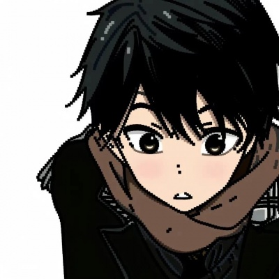超绝的像素动漫男头 男生头像 第10张