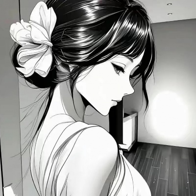 超酷的一男一女黑白动漫情头来啦🎉 情侣头像 第6张 超酷的一男一女黑白动漫情头来啦🎉 情侣头像 第6张