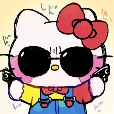 🎨超绝!手绘搞怪Hello Kitty卡通头像来了 其它头像 第9张 🎨超绝!手绘搞怪Hello Kitty卡通头像来了 其它头像 第9张