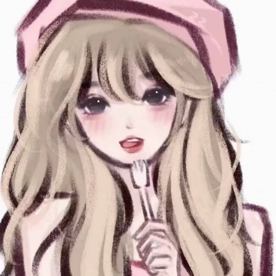 唯美手绘卡通女生头像✨ 女生头像 第7张