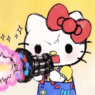 🎨超绝!手绘搞怪Hello Kitty卡通头像来了 其它头像 第2张 🎨超绝!手绘搞怪Hello Kitty卡通头像来了 其它头像 第2张