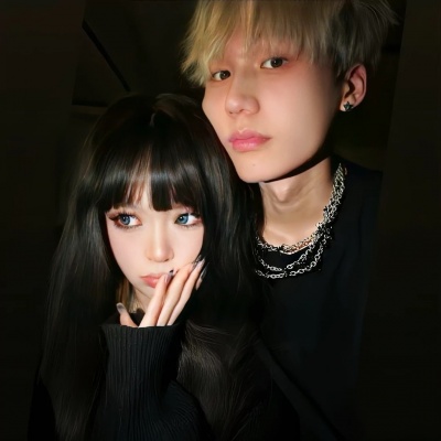 氛围感滤镜下的真人情侣头像，甜到犯规💕 情侣头像 第9张