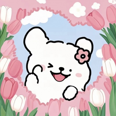 🐕萌翻啦!可爱线条小狗卡通情头 情侣头像 第5张 🐕萌翻啦!可爱线条小狗卡通情头 情侣头像 第5张