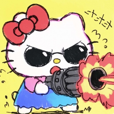 🎨超绝!手绘搞怪Hello Kitty卡通头像来了 其它头像 第8张 🎨超绝!手绘搞怪Hello Kitty卡通头像来了 其它头像 第8张