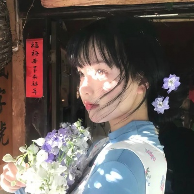 🌸春日限定！带花花的女生头像来了 女生头像 第4张