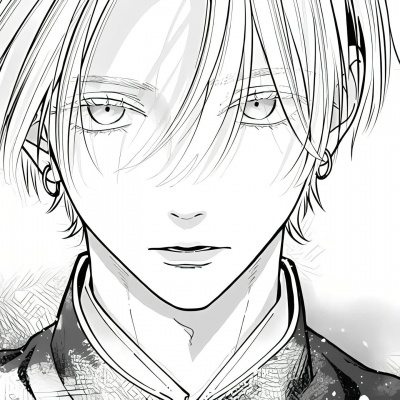 漫画男头黑白高质量分享✨ 男生头像 第2张 漫画男头黑白高质量分享✨ 男生头像 第2张