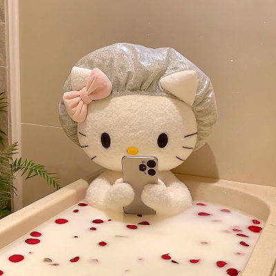 玩手机的超可爱HelloKitty头像🥰超萌 其它头像 第8张 玩手机的超可爱HelloKitty头像🥰超萌 其它头像 第8张
