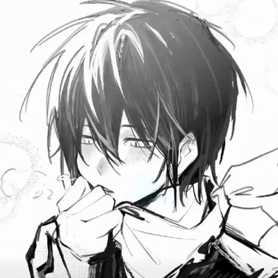 被帅晕❗绝美黑白动漫男头来了 男生头像 第3张 被帅晕❗绝美黑白动漫男头来了 男生头像 第3张