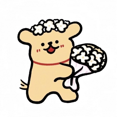 🐕萌翻啦!可爱线条小狗卡通情头 情侣头像 第9张 🐕萌翻啦!可爱线条小狗卡通情头 情侣头像 第9张