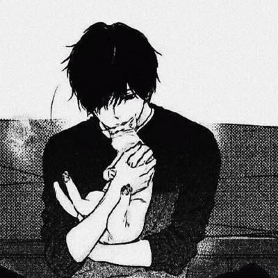 被帅晕❗绝美黑白动漫男头来了 男生头像 第7张 被帅晕❗绝美黑白动漫男头来了 男生头像 第7张