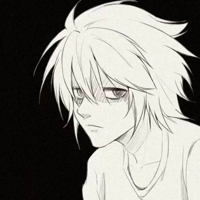被帅晕❗绝美黑白动漫男头来了 男生头像 第2张 被帅晕❗绝美黑白动漫男头来了 男生头像 第2张