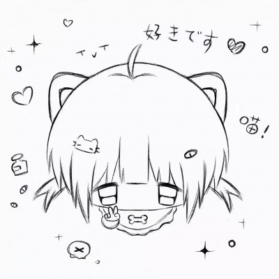 高质黑白女生动漫头像来咯✨ 女生头像 第9张 高质黑白女生动漫头像来咯✨ 女生头像 第9张