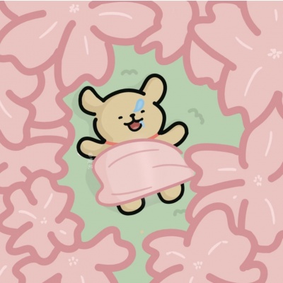 🐕萌翻啦!可爱线条小狗卡通情头 情侣头像 第2张 🐕萌翻啦!可爱线条小狗卡通情头 情侣头像 第2张
