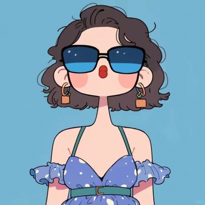 超萌警告❗可爱手绘卡通搞怪女头像来了 女生头像 第4张