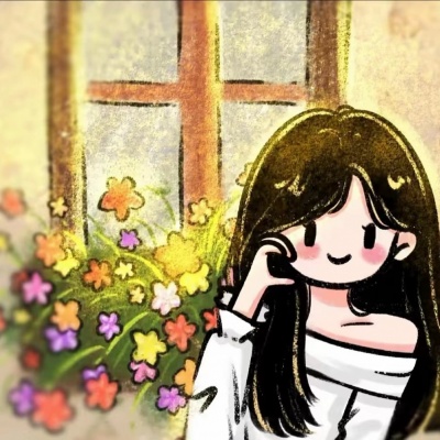 唯美手绘卡通女生头像✨ 女生头像 第5张