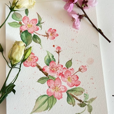 🌸唯美彩绘花卉头像,美到犯规!