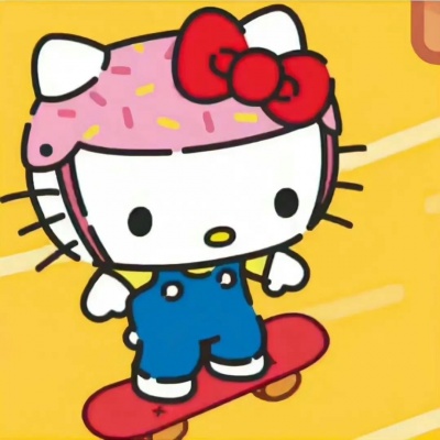 🐱超萌可爱搞笑手绘卡通Kitty喵头像分享！ 其它头像 第3张