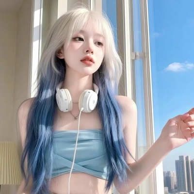 被这组海边蓝色唯美女生头像美哭啦! 女生头像 第1张 被这组海边蓝色唯美女生头像美哭啦! 女生头像 第1张