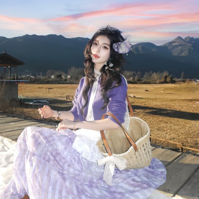 被紫色系唯美女头美哭啦 女生头像 第7张