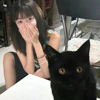 和猫咪合拍的女生头像 女生头像 第4张