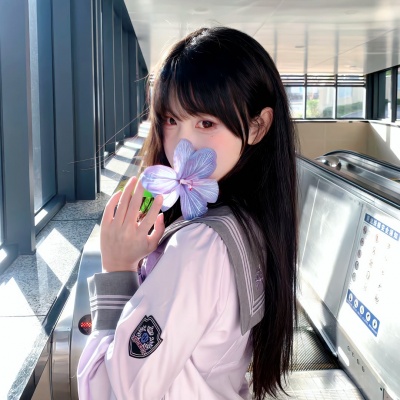 被紫色系唯美女头美哭啦 女生头像 第4张