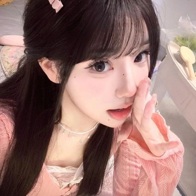 甜妹必备！粉色系真人女生头像 女生头像 第4张