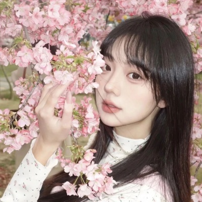 粉色系漂亮真人女生头像来袭 女生头像 第9张
