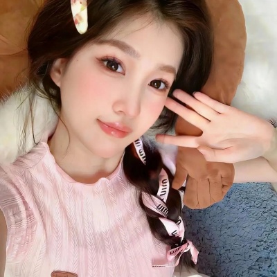 甜妹必备！粉色系真人女生头像 女生头像 第7张