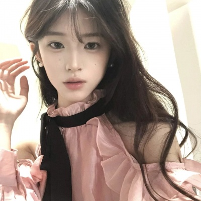 甜妹必备！粉色系真人女生头像 女生头像 第5张