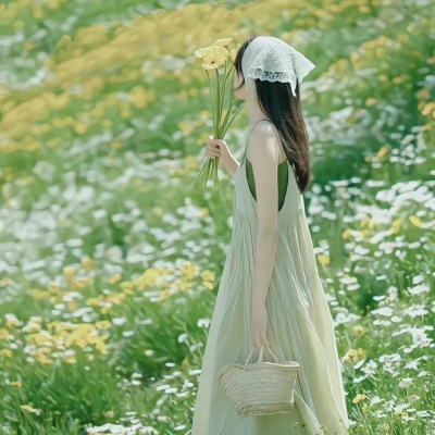 绿色系小清新女生头像,一眼就爱住 女生头像 第9张 绿色系小清新女生头像,一眼就爱住 女生头像 第9张