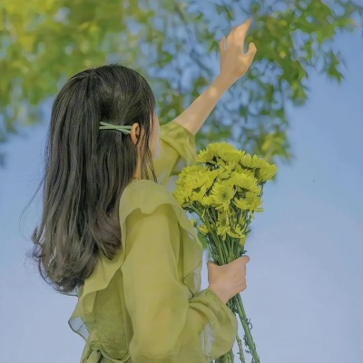绿色系小清新女生头像,一眼就爱住 女生头像 第7张 绿色系小清新女生头像,一眼就爱住 女生头像 第7张