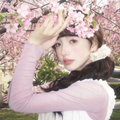 粉色系漂亮真人女生头像来袭 女生头像 第8张