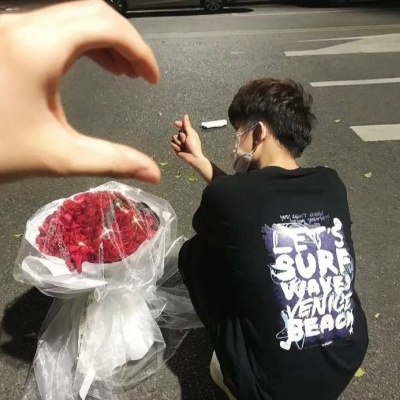 挖到小众宝藏！真人一男一女情侣头像 情侣头像 第4张