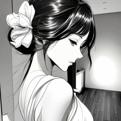 超燃!黑白酷帅一男一女动漫情头来袭 情侣头像 第6张 超燃!黑白酷帅一男一女动漫情头来袭 情侣头像 第6张